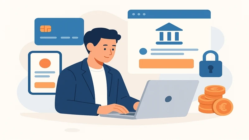 Student opening a blocked account online in Germany for visa application