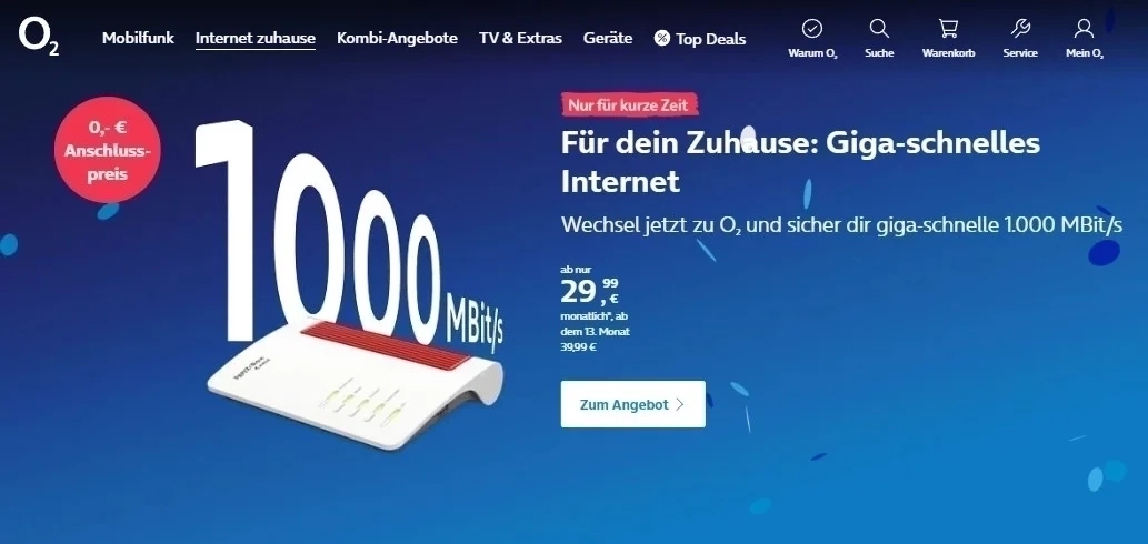 best internet provider o2 dsl germany