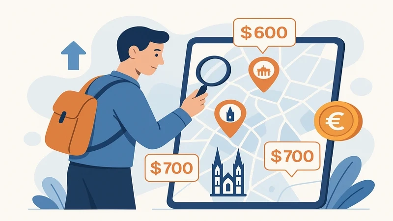 cheap cities in germany for expats overview map