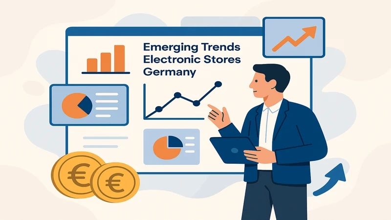 Emerging trends in electronic stores in Germany including sustainability and smart home tech
