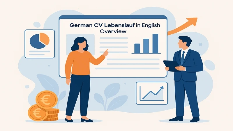german cv lebenlauf in english overview