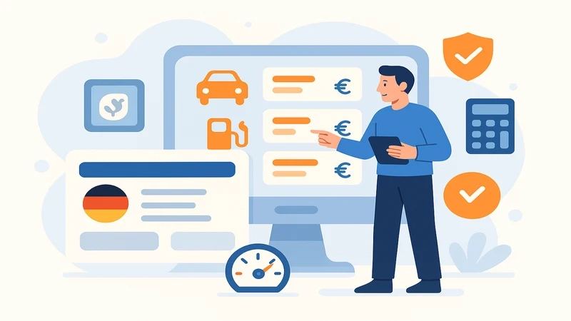 German Social Security Number card and document