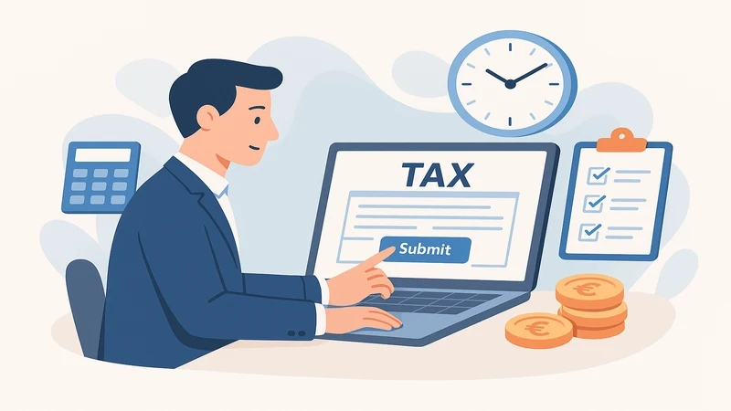 How German income tax Einkommensteuer is calculated from gross salary