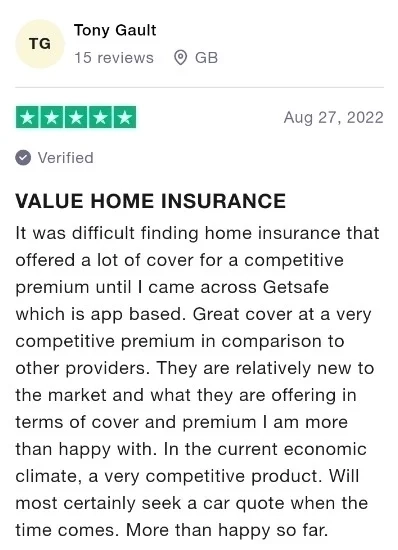 getsafe insurance review competitive premium