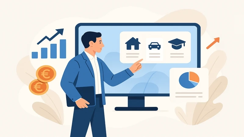 Overview of the main types of loans available in Germany for foreigners in 2026