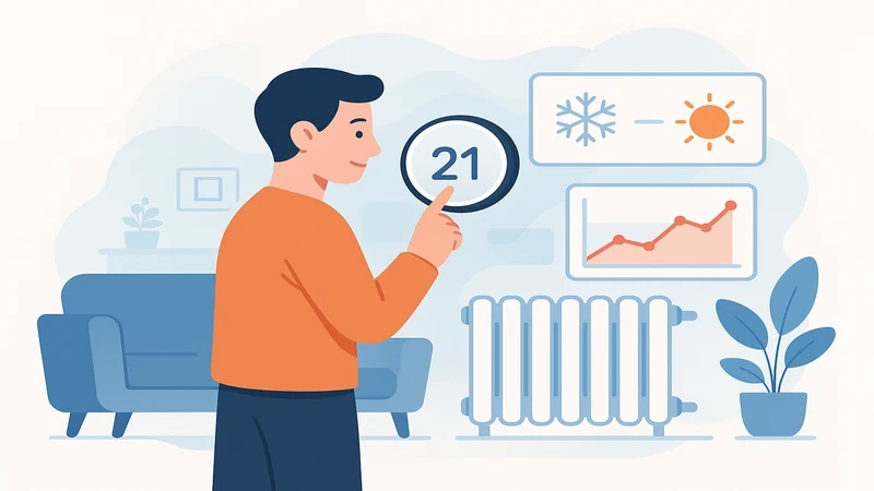 Homeowner reviewing heating system upgrade options in Germany