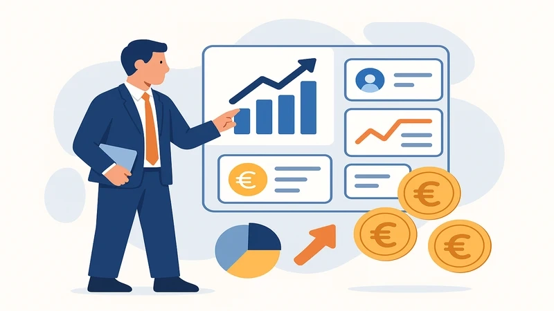 Parent reviewing Kindergeld eligibility requirements at a desk in Germany