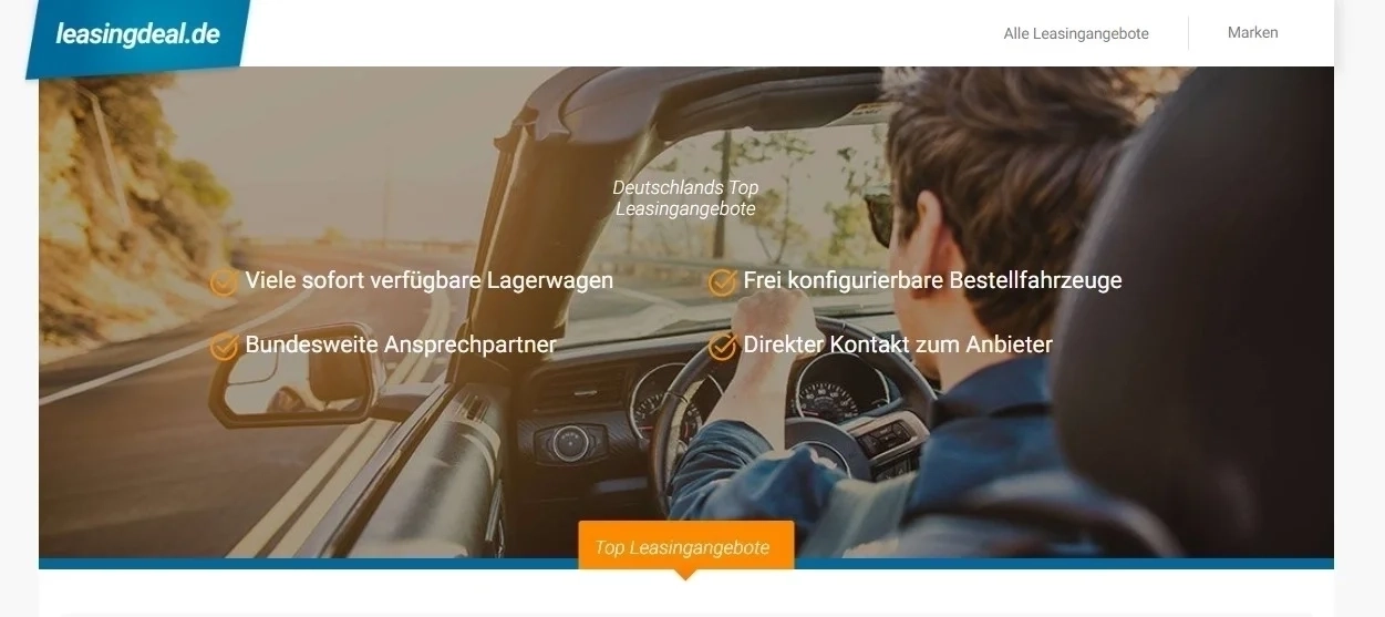 best car leasing deals in Germany at leasingdeal.de