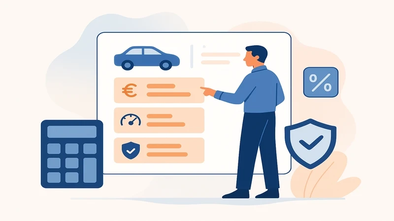 Monthly leasing rate ranges by car segment in Germany 2026