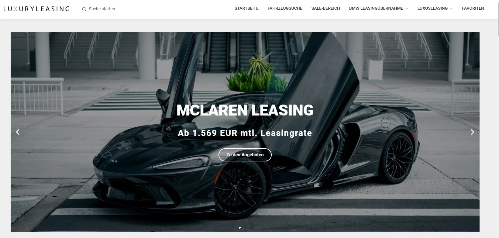 top car leasing deals in Germany at luxuryleasing.de