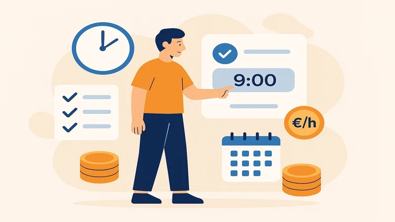 Mini job salary limit in Germany for 2026 showing €603 per month and €13.90 minimum wage