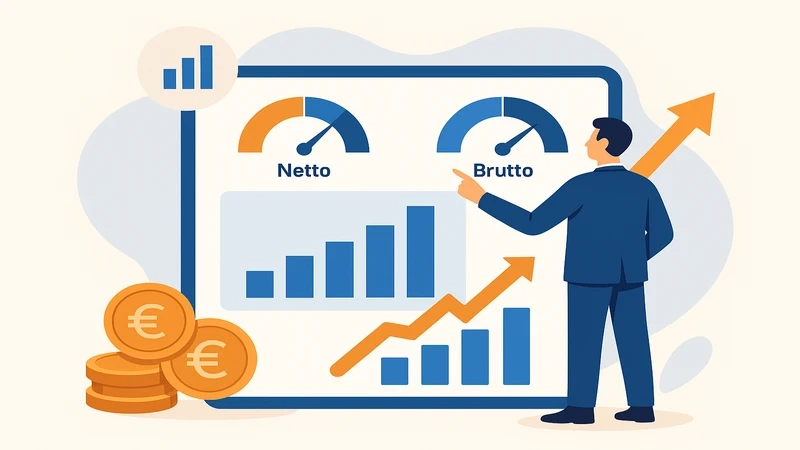 Netto vs Brutto salary overview in Germany 2026