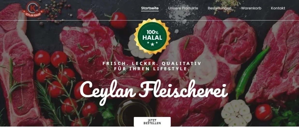 Halal meat ceylanfleischerei Germany