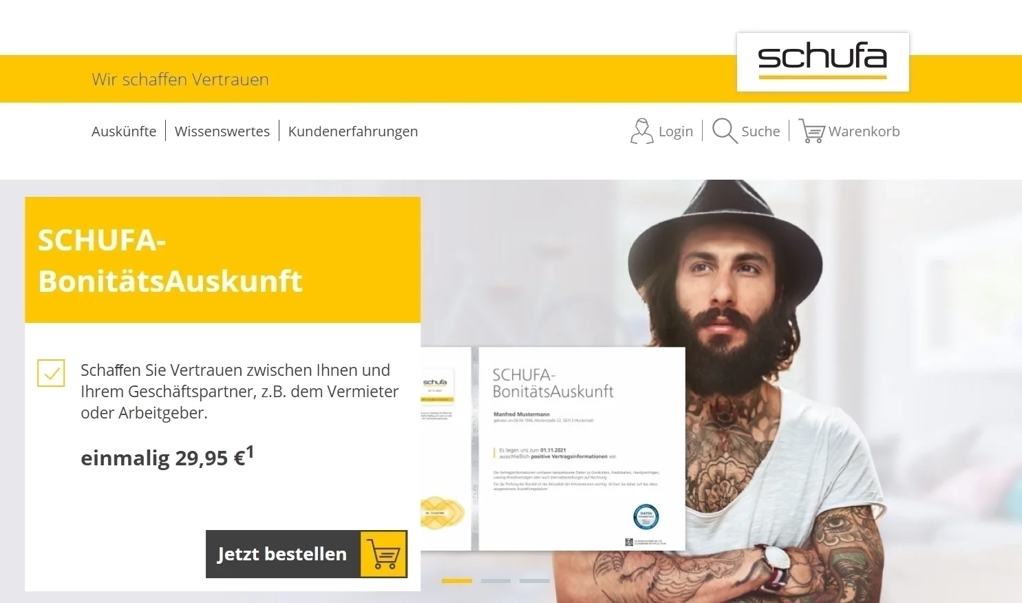 Schufa bpnitatsauskunft score credit score germany