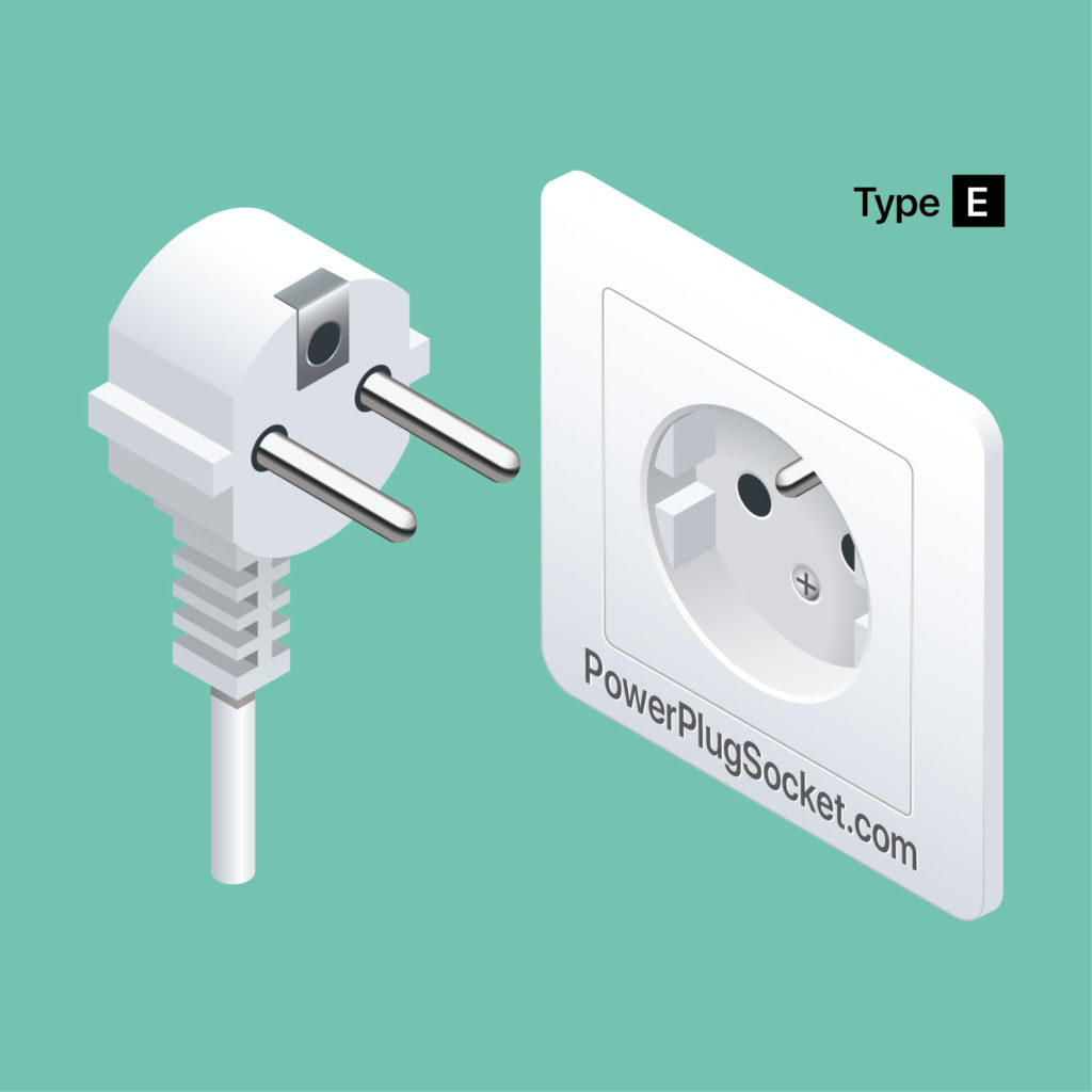 Power Plug Socket in Germany Type E