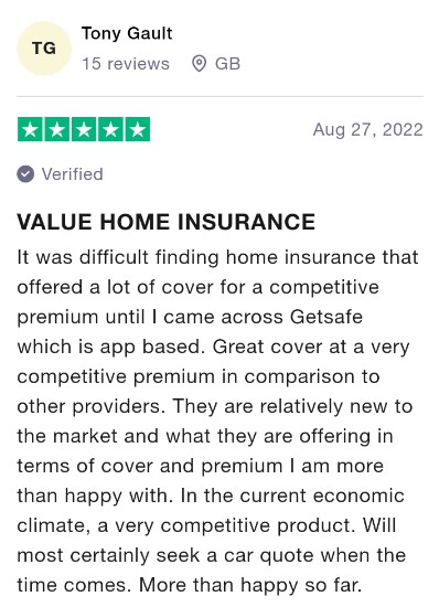 getsafe insurance review competitive premium