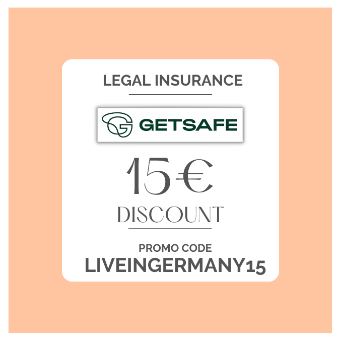 Coupon code for Getsafe Legal Insurance